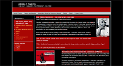 Desktop Screenshot of gerald-pinedo.com